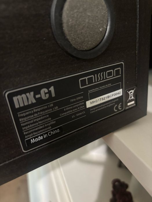 Sistem de boxe Mission 5.0 – MX-4 + MX-1 + MX-C1