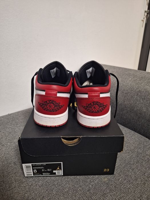 Air Jordan 1 low red/black