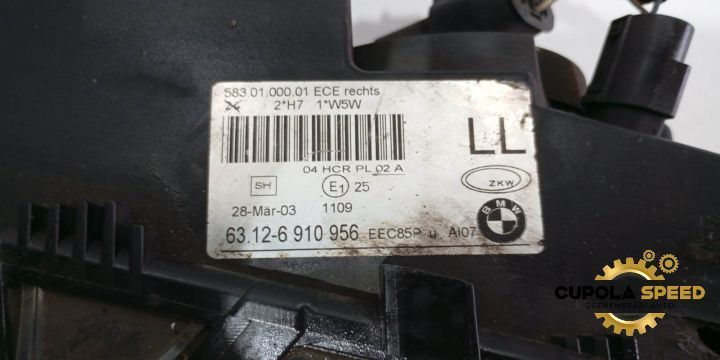 Far dreapta 63126910956 BMW Seria 3 E46 [facelift] [2001 - 2006]