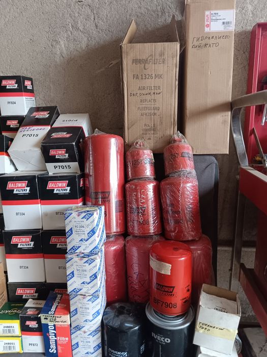 Фильтра Scania, Mercedes, Man.