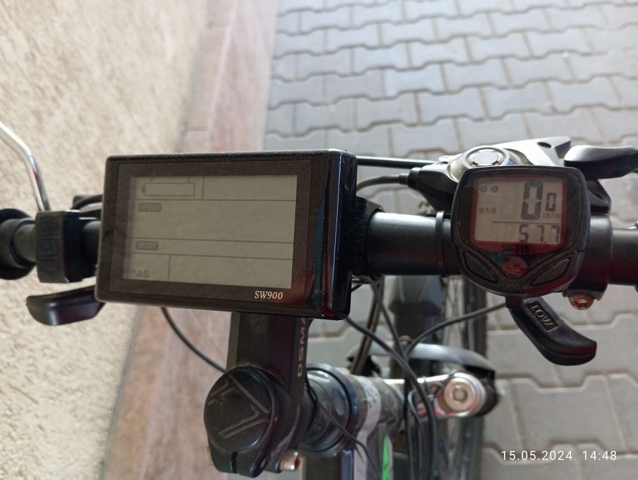 Электровелосипед Модефицированный Китай 1000 Ватт.