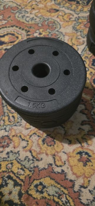 Vând greutăți folosite puțin