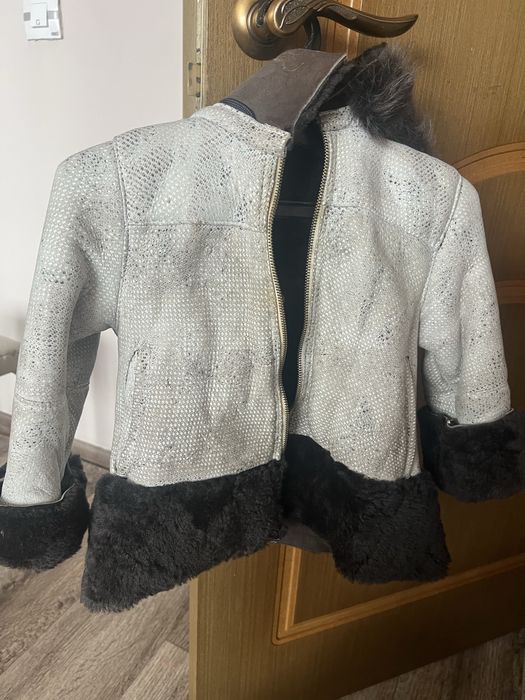 Дубленка для девочек на годик и 2