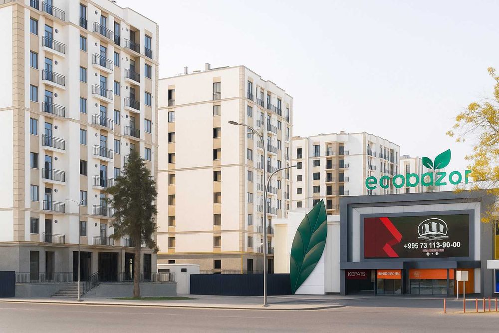 2-комнатная / 2 xonali kvartira Chimgan Hills, Eco Bazar, sotiladi