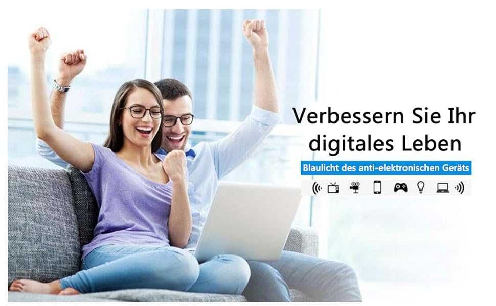 Очила за компютър, предпазват от синя светлина, калъф, кърпичка