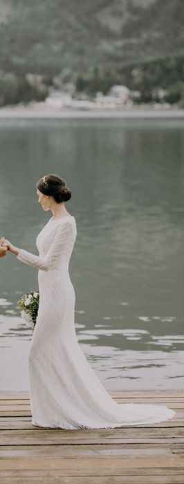 Rochie mireasa marimea XS-S