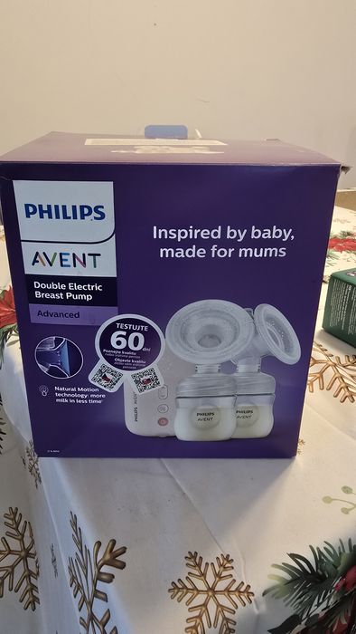 Pompa DUBLĂ  de sân electrica Philips Avent