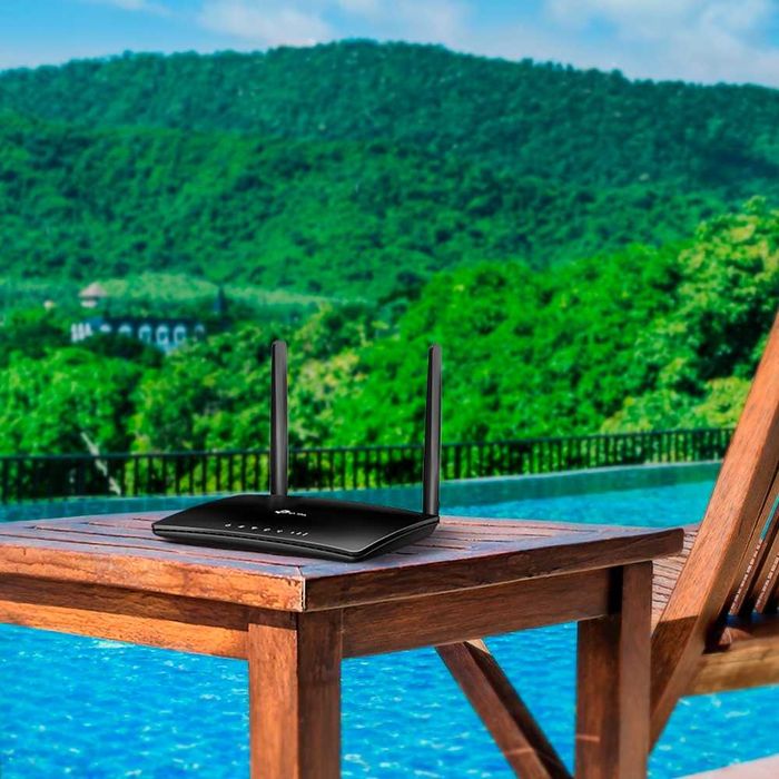 TP-Link MR200 — роутер с поддержкой 4G LTE SIM-карты. Есть доставка