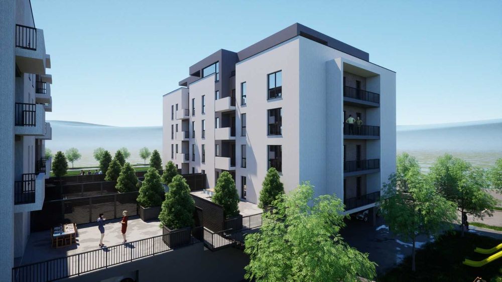 Zona Centru Vechi, Vand ap. 2 camere, cu parcare exterioara inclusa, direct de la dezvoltator
