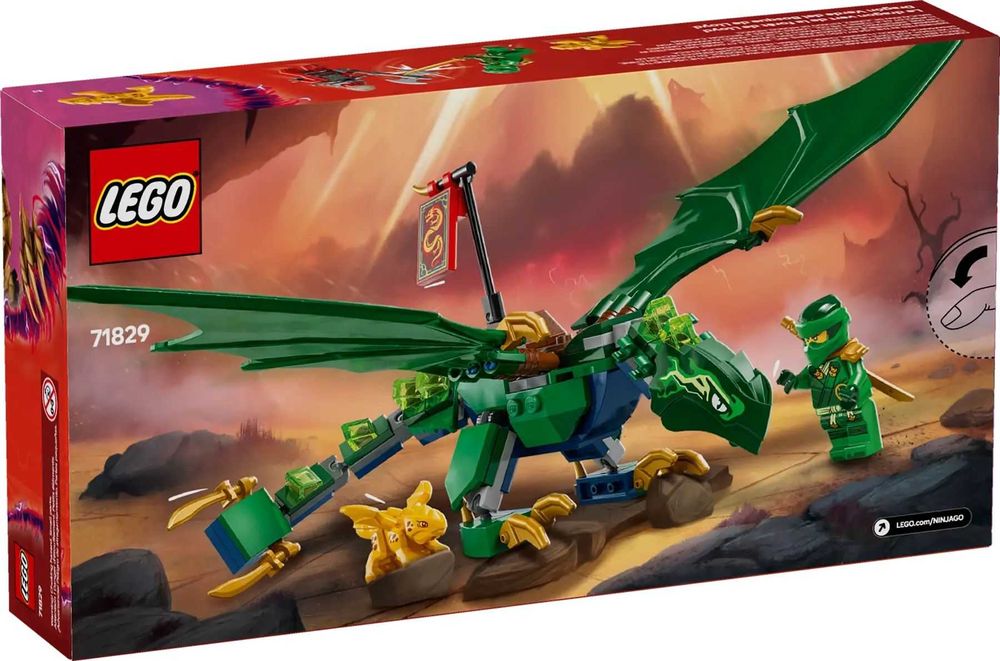 LEGO Ninjago 71829 Зеленият горски дракон на Лойд