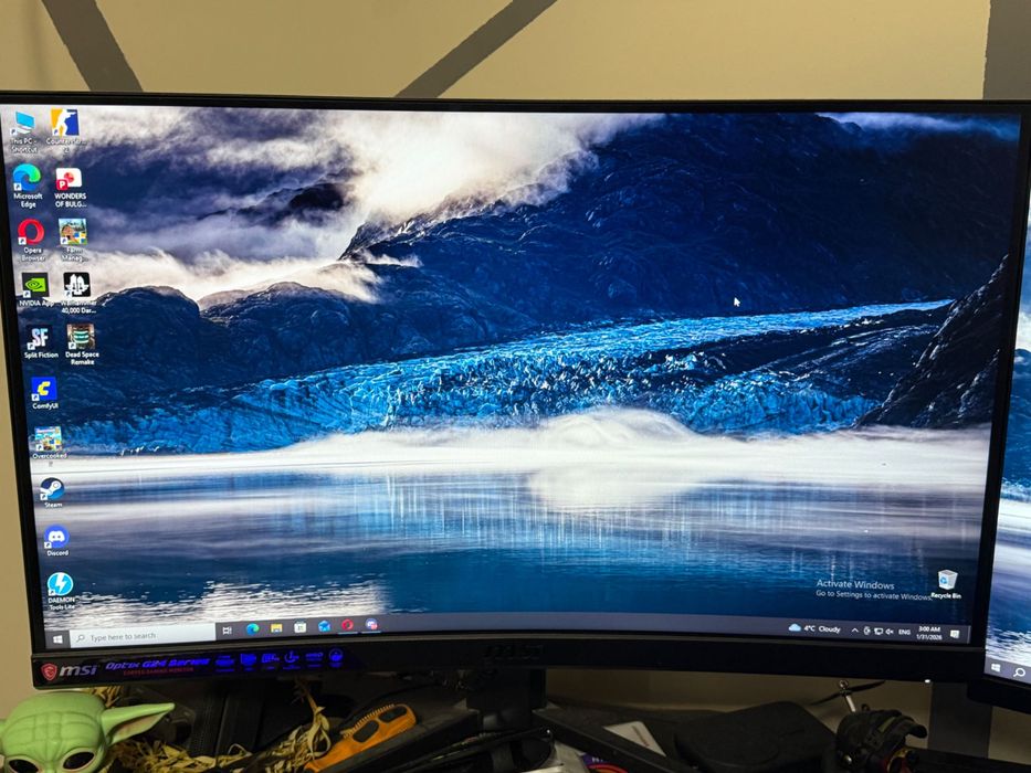 Гейминг монитор Msi optix g24c4