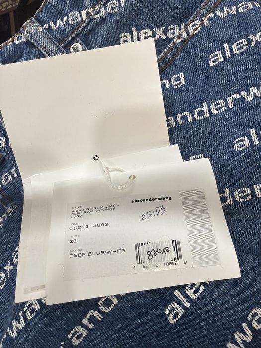 Дънки alexander wang оригинал