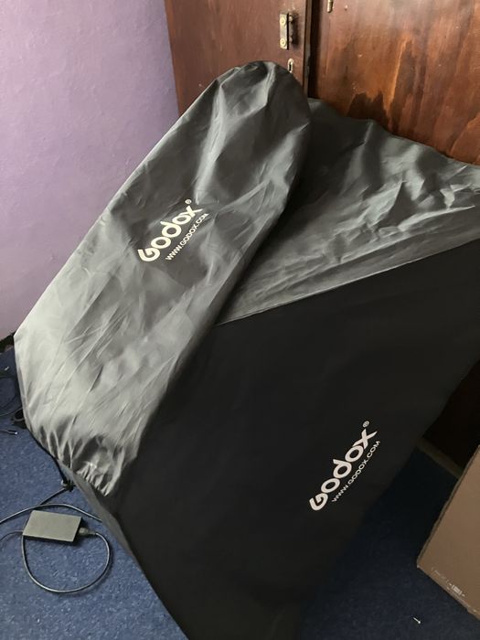 Godox SL60II D cu Softbox Godox 120x80