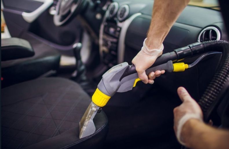 Химчистка авто сухой туман