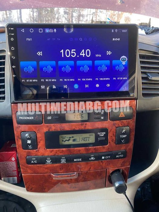 Toyota Corolla Verso 2001 - 2007 Мултимедия Навигация Android