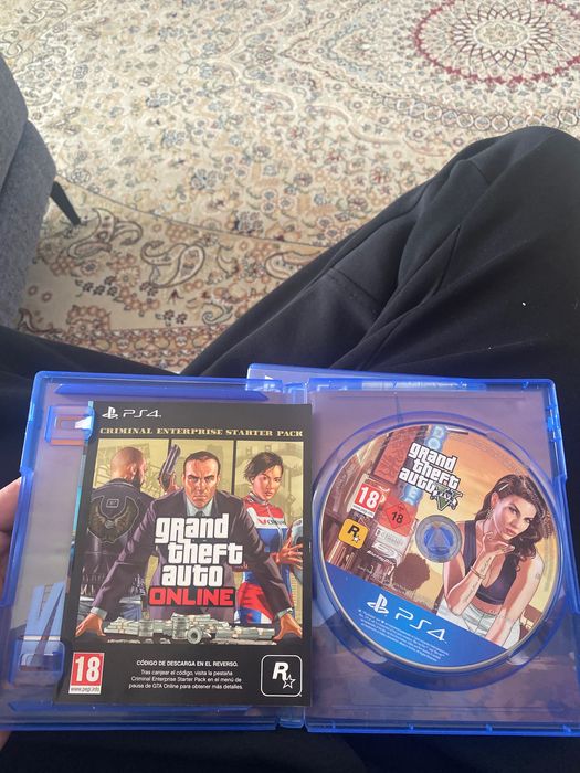 GTA5 ps4 дисковая версия