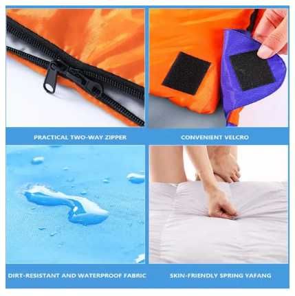 Мешок спальный 3 х местный 150х190 см 2,7 кг до-25 градус Доставка бес