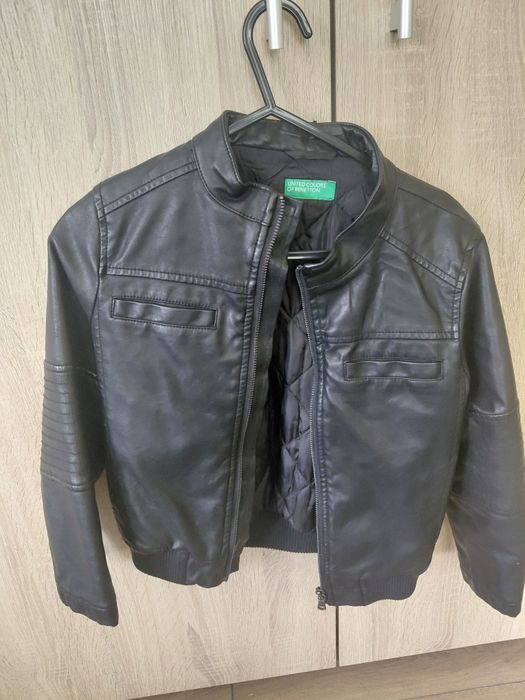 Преходно кожено яке Benetton