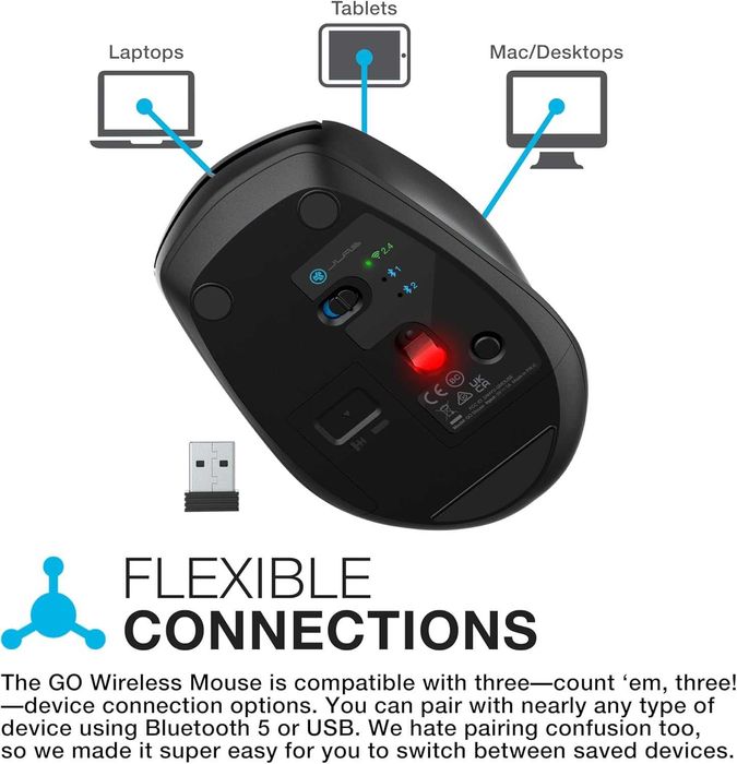 JLab Go Bluetooth мишка
