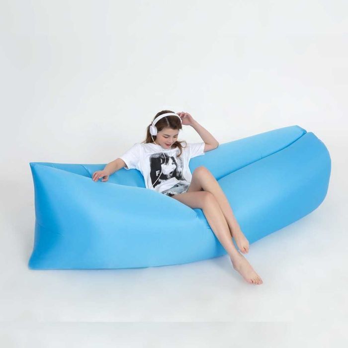Самонадуващо се легло подходящо за планина и море Lazy Bag / Размери: 240 см * 75 см * 50 см;