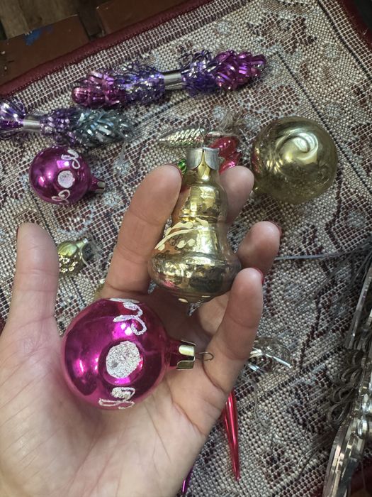 Елочные игрушки СССР в хорошем состоянии