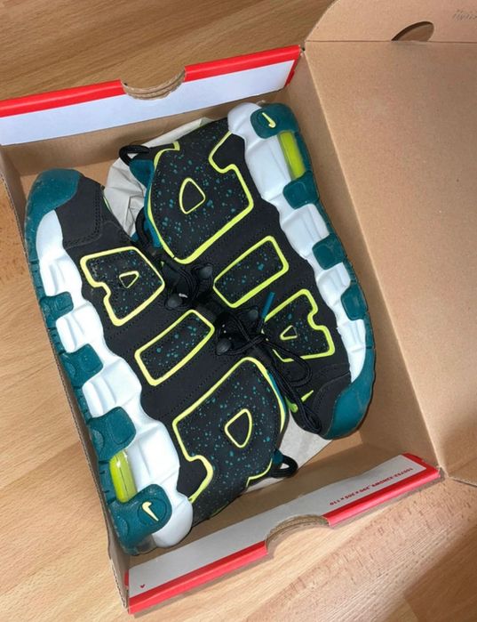 Nike Air More Uptempo black-green