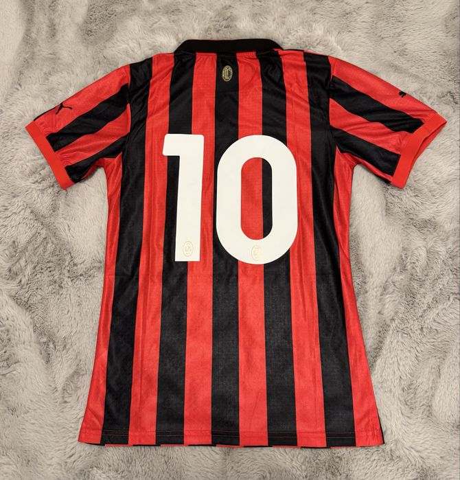 Tricou de Fotbal Ac Milan 24/25 Special 125 Years ( Player Version )