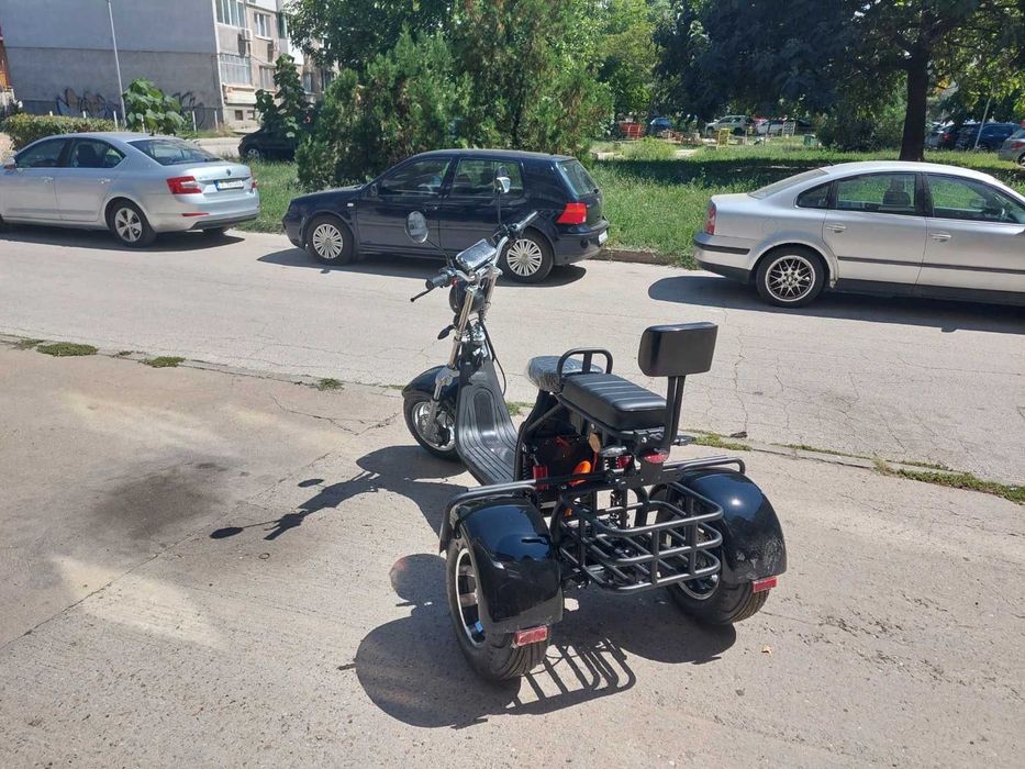 Shansu CP-3 2000W Електрически Скутер Триколка Чисто Нова