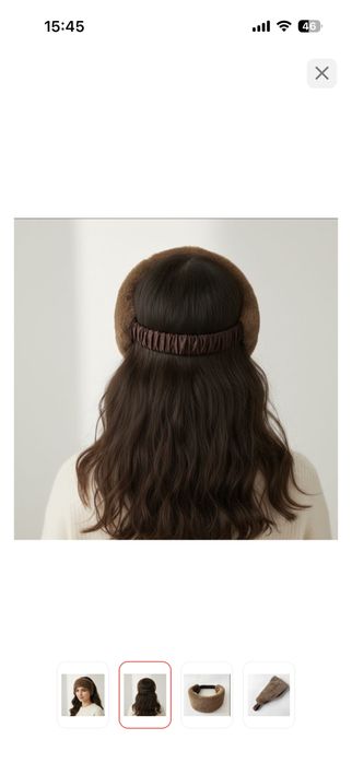 Повязка меховая 35см