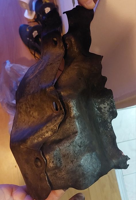 Scut termic metal 2 parti fata-spate, turbina de la Peugeot 307 1.6hdi