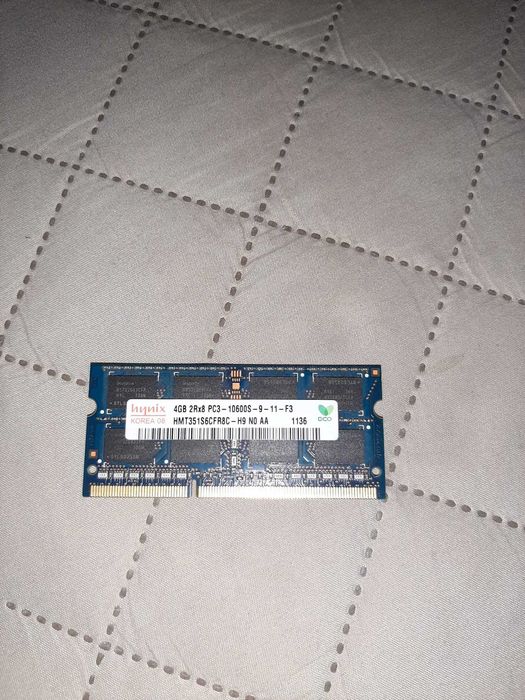 Placute de memorie RAM DDR3 : 512mb -> 4GB (25 lei- 75 lei)