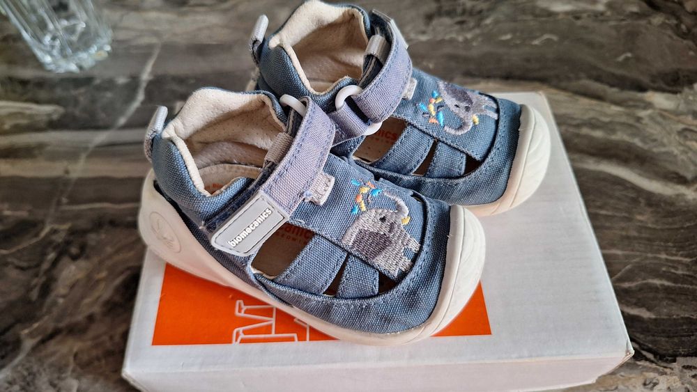 Бебешки сандали за момче Biomecanics