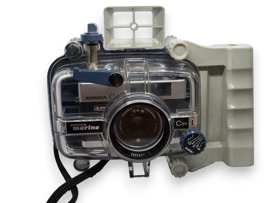 Raritate aparat foto Konica C35 Marine kit subacvatic