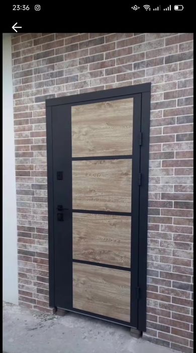 Установка входных дверей