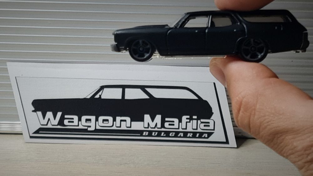 Количка + стикер "Wagon Mafia"