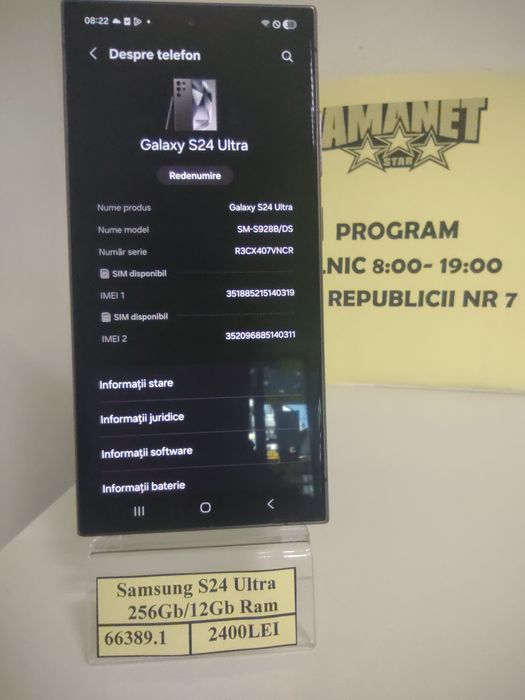 Samsung S24 Ultra 256Gb (efn)