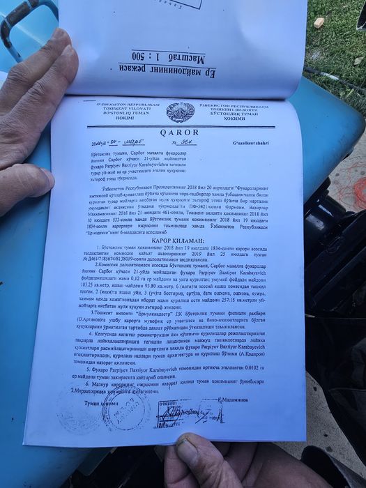 Sijjak qishlog'ida 8 sotik yer sotiladi