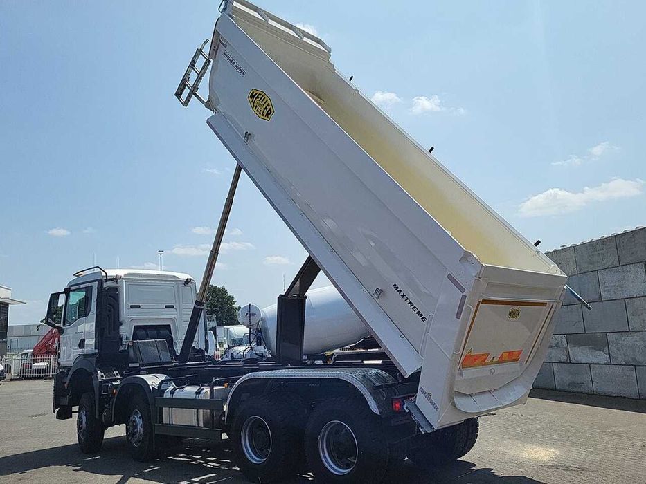 Самосвал MAN TGS 41.480 8X6 Meiller