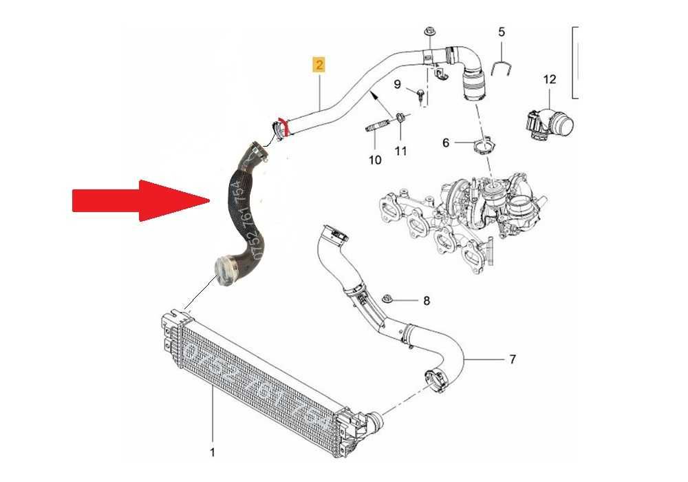 Furtun Intercooler Renault Master 3 2.3 DCI . Opel Movano 2.3 DCI