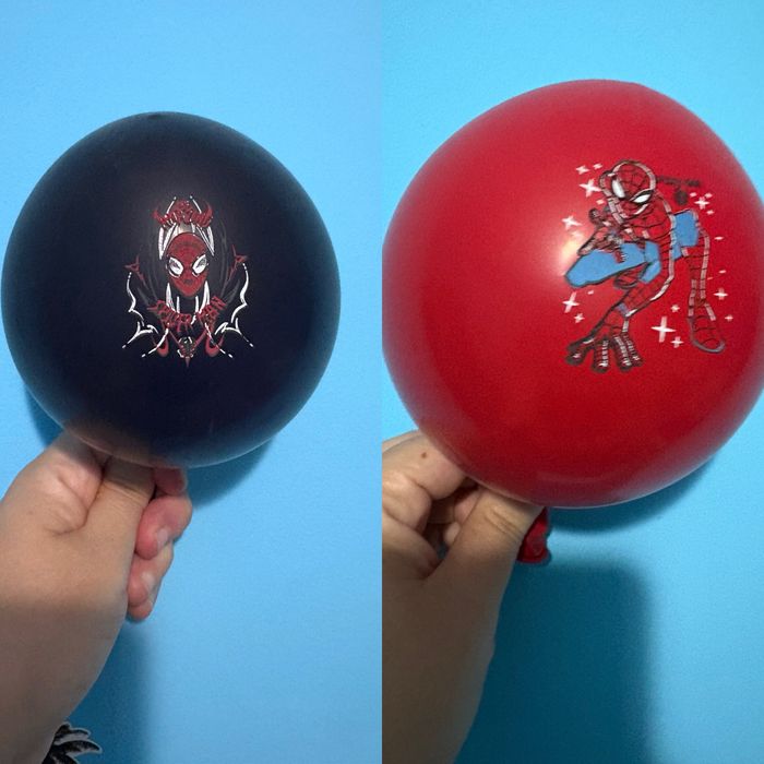 Seturi Spiderman +cadou cifra aniversara