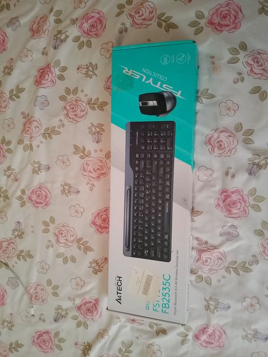 A4Tech Fstyler FB2535C simsiz klaviatura va sichqoncha (Yangi)