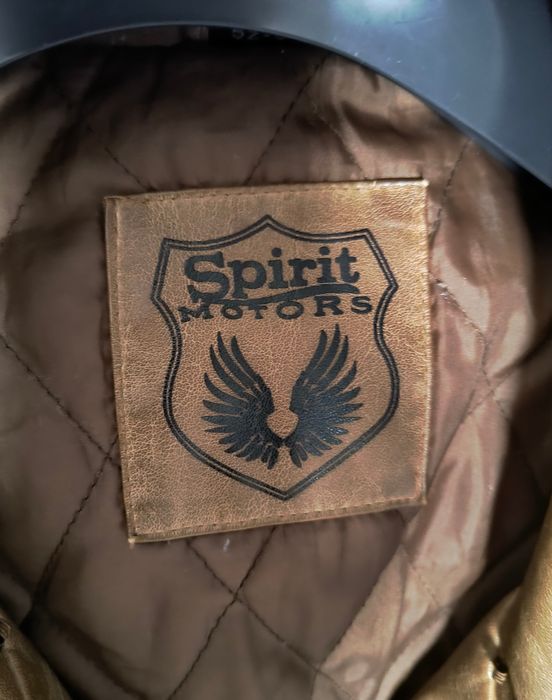 Spirit Motors racer leather jacket