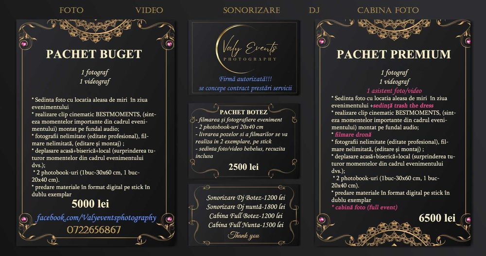 foto-video, cabina foto, sonorizare dj