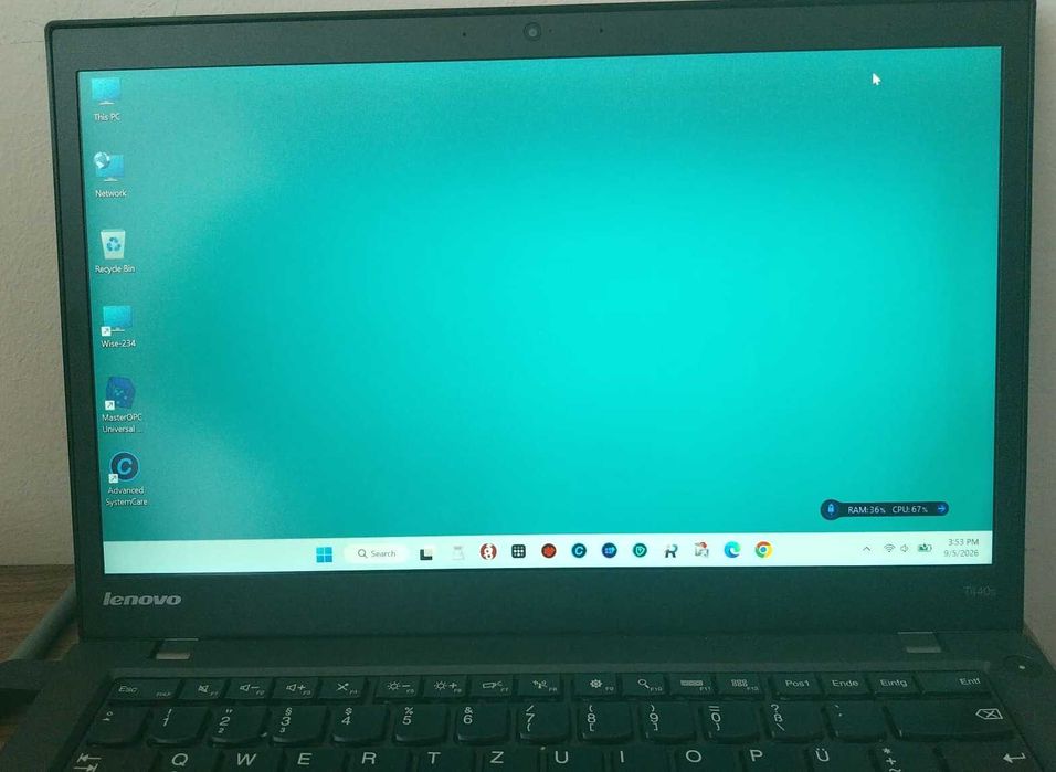 Laptop LENOVO ThinkPad T440s 12GB RAM 256GB SSD