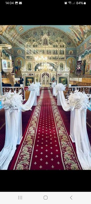 Aranjamente florale și buchete cununie.