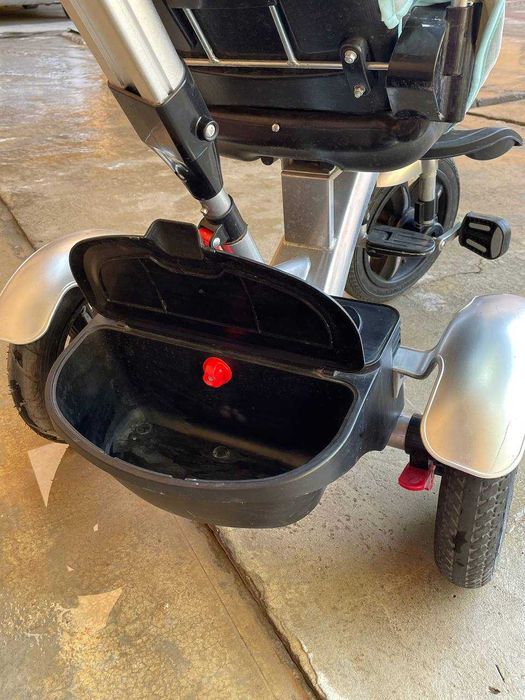 Трехколесный велосипед, коляска