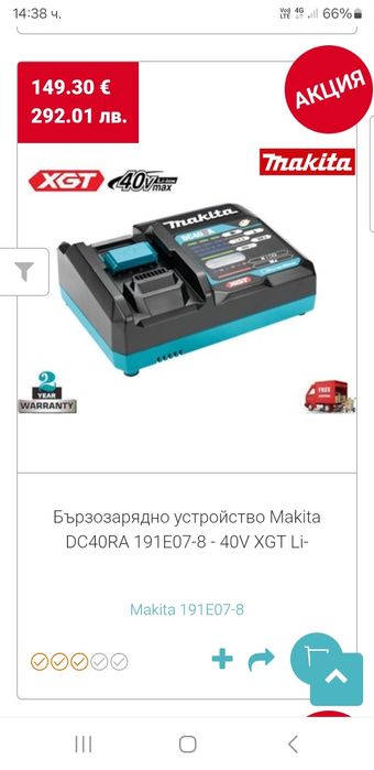 Ъглошлайф MAKITA GA005G