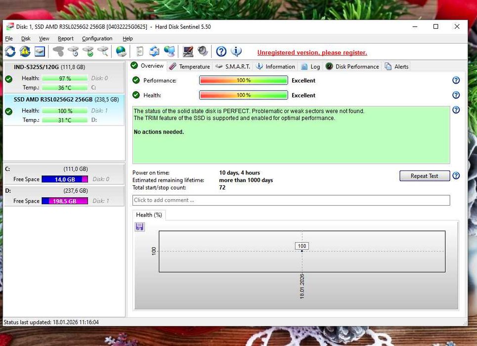 SSD Накопитель  256gb