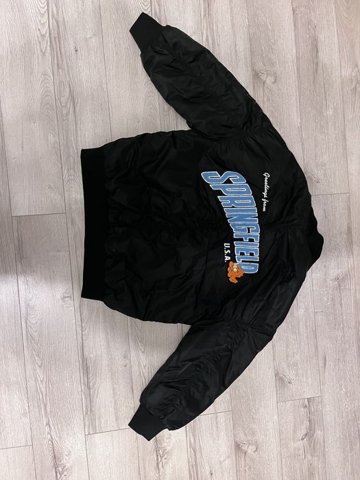 jachetă de aviator oversized h&m “the simpsons”