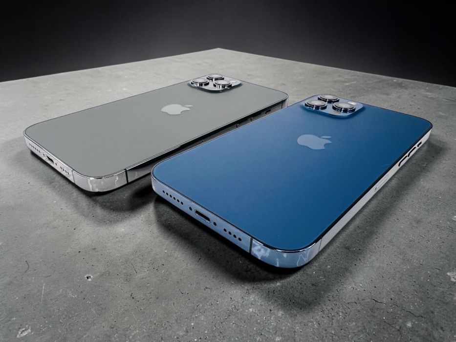 Apple iPhone 12 Pro Max 256GB Blue / Graphite 100% Батерия! Гаранция!